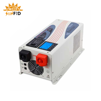 হাইব্রিড 4000w পিওর সাইন ওয়েভ পাওয়ার ইনভার্টার সিঙ্গেল ফেজ এলসিডি ডিজিটাল ডিসপ্লে