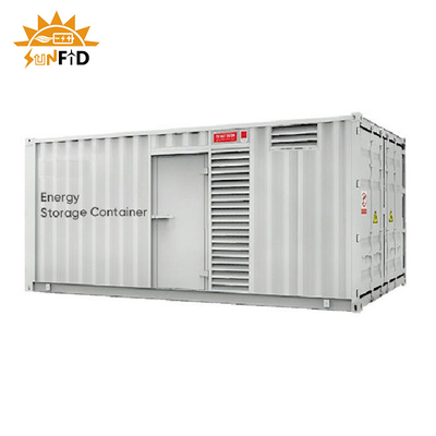 1000 1500Kwh বাণিজ্যিক সোলার ব্যাটারি স্টোরেজ সিস্টেম 2000 2500Kwh 20FT 40FT কন্টেইনার
