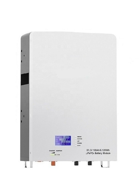 LiFePO4 পাওয়ারওয়াল লিথিয়াম ব্যাটারি 48V 100ah 5KWh ওয়াল মাউন্ট করা