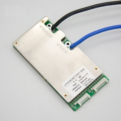 লিথিয়াম আয়ন ব্যাটারির জন্য 50A BMS 17s 60V তাপমাত্রা নিয়ন্ত্রণের সাথে Pcm Pcb সুরক্ষা বোর্ড ইবাইক ইলেকট্রিক সাইকেল