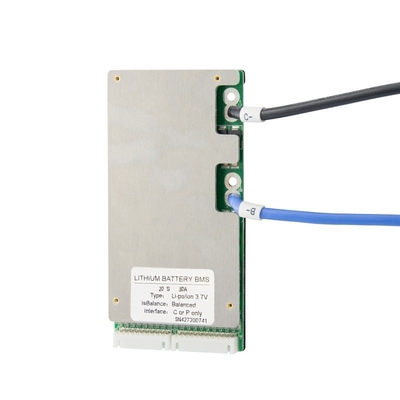লিথিয়াম আয়ন ব্যাটারির জন্য 50A BMS 17s 60V তাপমাত্রা নিয়ন্ত্রণের সাথে Pcm Pcb সুরক্ষা বোর্ড ইবাইক ইলেকট্রিক সাইকেল
