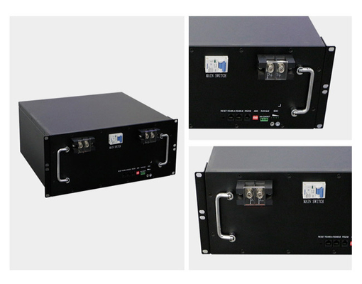 Lifepo4 টেলিকম লিথিয়াম আয়ন ব্যাটারি 48V 100Ah ডিপ সাইকেল বৈদ্যুতিক পাওয়ার সিস্টেমের জন্য