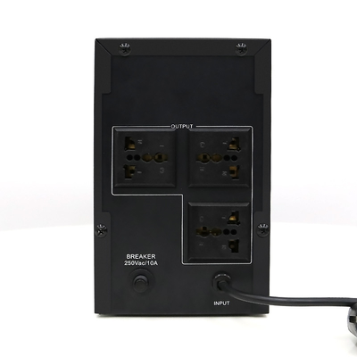 LED ডিসপ্লে 6000mAh UPS লিথিয়াম ব্যাটারি 650VA একক ফেজ