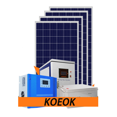 5KW সোলার পাওয়ার সিস্টেম অফ গ্রিড 48V ব্যাটারি দৈনিক পাওয়ার জেনারেশন সহ
