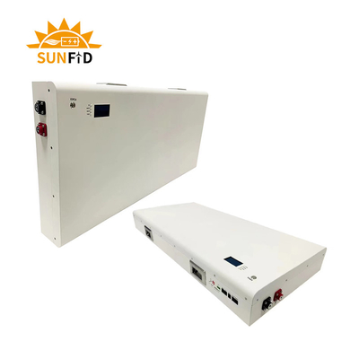 7200WH আল্ট্রা থিন ব্লেড Lifepo4 ব্যাটারি পাওয়ারওয়াল 48V সোলার হাউসহোল্ড পাওয়ার সিস্টেম