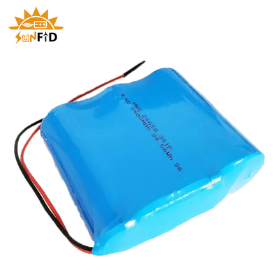 1500mah 9.6v 18650 লি আয়ন রিচার্জেবল ব্যাটারি প্যাক