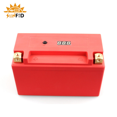12.8V 20ah 30L-BS মোটরসাইকেল লিথিয়াম ব্যাটারি বিএমএস স্টপ ব্যাটারির সাথে