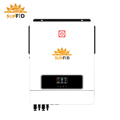 হোম এনার্জি স্টোরেজ সিস্টেমের জন্য 10KW হাইব্রিড পিওর সাইন ওয়েভ সোলার ইনভার্টার