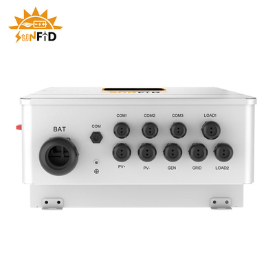 ESS স্প্লিট ফেজ ইনভার্টার, 10KW হাইব্রিড MPPT 48V সোলার সিস্টেম ইনভার্টার