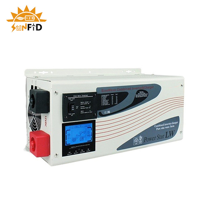 6000W DC থেকে AC পিওর সাইন ওয়েভ পাওয়ার ইনভার্টার 24V 48V 120 240V LCD ডিসপ্লে সহ
