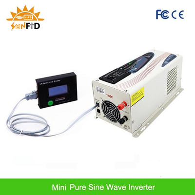 6000W DC থেকে AC পিওর সাইন ওয়েভ পাওয়ার ইনভার্টার 24V 48V 120 240V LCD ডিসপ্লে সহ