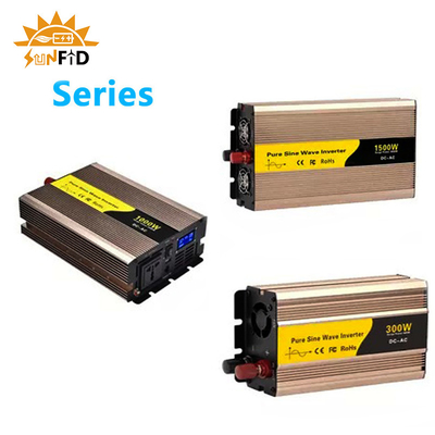 12V ভোল্ট 2000w বিশুদ্ধ সাইন ওয়েভ পাওয়ার ইনভার্টার DC থেকে AC 110V 220V