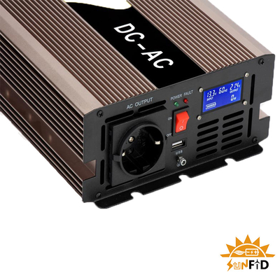 48V 1500W 12V পিওর সাইন ওয়েভ ইনভার্টার 24V 110V 220V