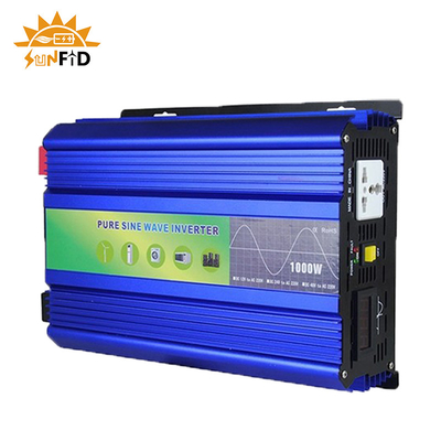 2000W 12V 24V পিওর সাইন ওয়েভ পাওয়ার ইনভার্টার 48V DC থেকে AC 110V 220V