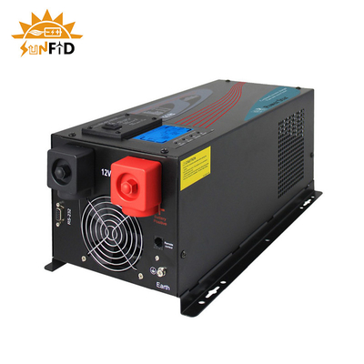 24V 240V 10000 ওয়াট পিওর সাইন ওয়েভ ইনভার্টার 48V 120V AC চার্জার সহ