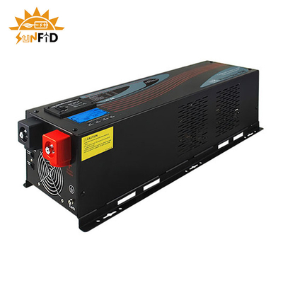 24V 240V 10000 ওয়াট পিওর সাইন ওয়েভ ইনভার্টার 48V 120V AC চার্জার সহ
