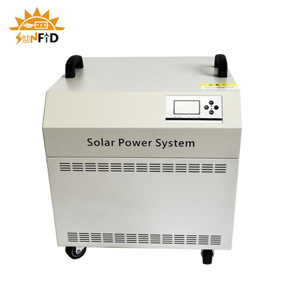 সৌর শক্তি সিস্টেমের জন্য 3000w সোলার জেনারেটর লিথিয়াম ব্যাটারি ইনভার্টার 4000WH Lifepo4 অফ গ্রিড 1000 ওয়াট