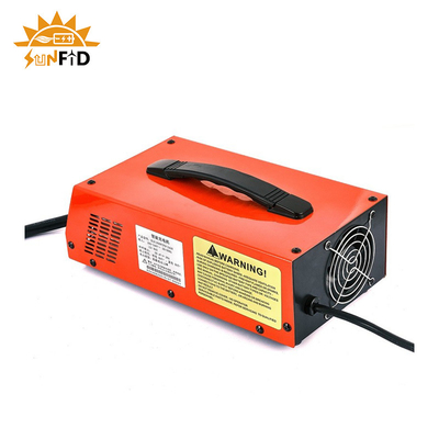 36V 45A লিথিয়াম আয়রন ব্যাটারি চার্জার 12V 24V 50A 48V 40A 60V 35A 72V 30A 84V 25A 96V20A লাল আয়রন শেল