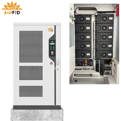 215Kwh বাণিজ্যিক ব্যাটারি স্টোরেজ সিস্টেম সৌর শক্তি স্টোরেজ ক্যাবিনেট ESS