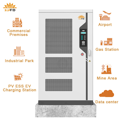 215KWh সৌর শক্তি ESS বিতরণ শিল্প ও বাণিজ্যিক পার্ক শক্তি সঞ্চয় সিস্টেম