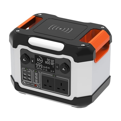1200W পোর্টেবল জেনারেটর পাওয়ার ব্যাংক 110V-220V ওয়্যারলেস চার্জার ক্যাম্পিং