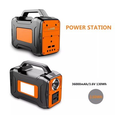 100W আউটডোর পোর্টেবল পাওয়ার স্টেশন 100V, 110V পোর্টেবল লিথিয়াম ব্যাটারি মোবাইল পাওয়ার স্টেশন