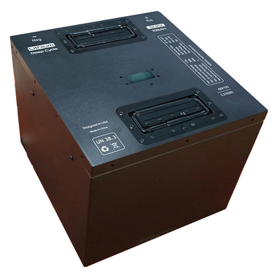 Lifepo4 গল্ফ কার্ট লিথিয়াম ব্যাটারি প্যাক 48V 100AH ​​105AH 200AH যোগাযোগের সাথে