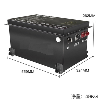 গল্ফ কার্ট EZ-GO LFP এর জন্য 105Ah 48v লিথিয়াম আয়ন ব্যাটারি প্যাক