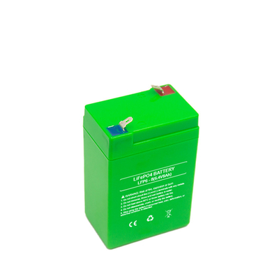 LifePO4 SLA রিপ্লেসমেন্ট ব্যাটারি 6.4V 8Ah লং সাইকেললাইফ ব্যাটারি ই-স্কুটার LifePO4 ব্যাটারি