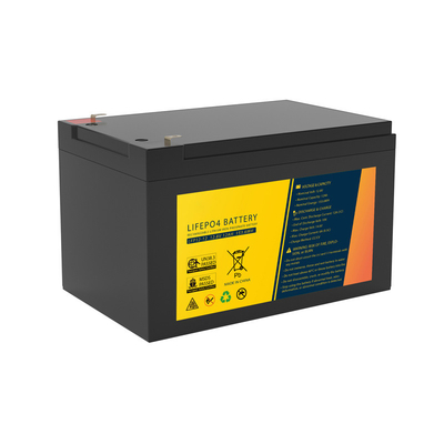 12Ah Lifepo4 SLA রিপ্লেসমেন্ট 12.8V রিচার্জেবল লিথিয়াম ব্যাটারি প্যাক গল্ফ ট্রলির জন্য