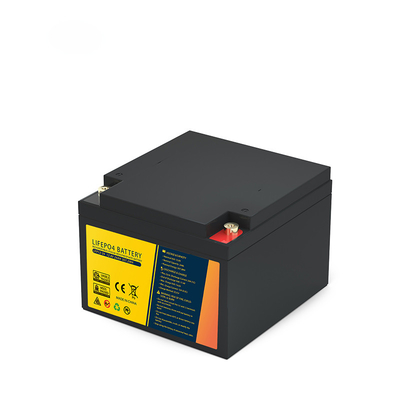 24Ah Lifepo4 লিথিয়াম আয়ন ব্যাটারি প্রতিস্থাপন 12.8V ইউপিএস সোলার ইলেকট্রিক যান বৈদ্যুতিক হুইলচেয়ারের জন্য