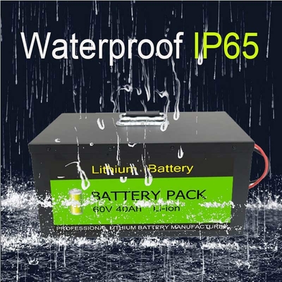 সৌর ব্যাকআপ পাওয়ার ট্রলিং মোটরের জন্য 60V 40Ah রক্ষণাবেক্ষণ ফ্রি রিচার্জেবল ব্যাটারি