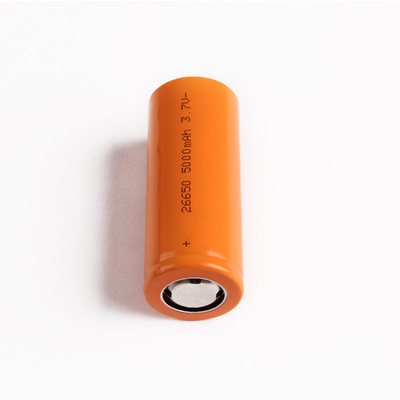3.7v 5000mah LFP নলাকার কোষ 26650 কনজিউমার ইলেকট্রনিক্স