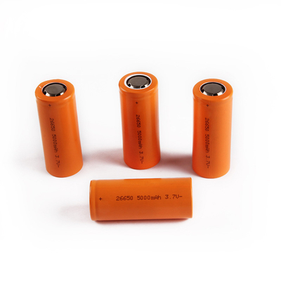 3.7v 5000mah LFP নলাকার কোষ 26650 কনজিউমার ইলেকট্রনিক্স