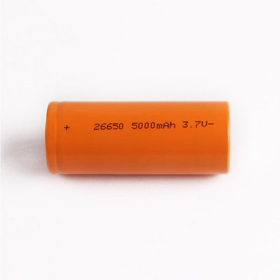 3.7v 5000mah LFP নলাকার কোষ 26650 কনজিউমার ইলেকট্রনিক্স