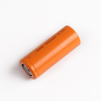 3.7v 5000mah LFP নলাকার কোষ 26650 কনজিউমার ইলেকট্রনিক্স