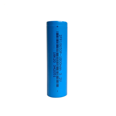 ল্যাম্প লাইট টর্চের জন্য 18650 Lifepo4 ব্যাটারি সেল 3.2v 1800mah