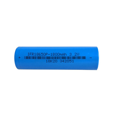 ল্যাম্প লাইট টর্চের জন্য 18650 Lifepo4 ব্যাটারি সেল 3.2v 1800mah