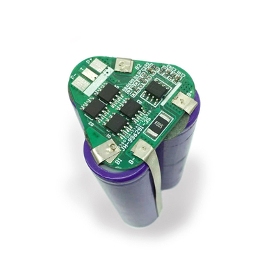 লিথিয়াম ব্যাটারির জন্য 12V 100Ah 18650 BMS 3s 10A ব্যালেন্সিং অ্যাসেম্বলি পিসিবি