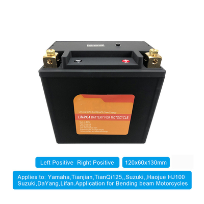 BMS 5L-B 12.0V সহ 3ah Lifepo4 লিথিয়াম মোটরসাইকেল ব্যাটারি