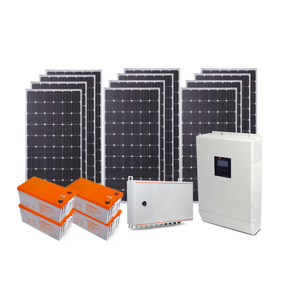 5000w অফ গ্রিড আবাসিক সোলার পাওয়ার সিস্টেম সম্পূর্ণ 5kw